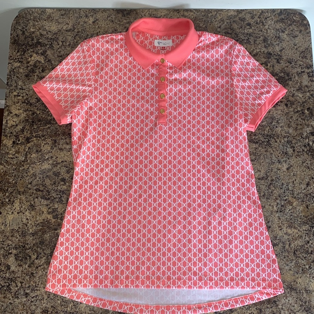 Greg Norman Bright Reef Ladies Golfing Tournament Polo Size M